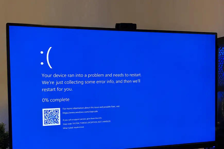 Blue screen of death error – how to fix
